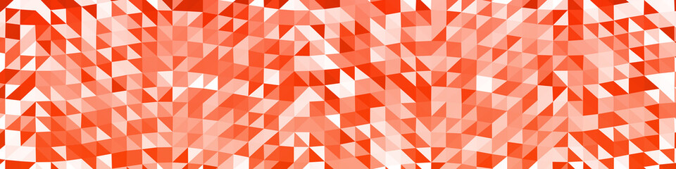 Fototapeta premium Abstract color Low-Polygones Generative Art background illustration