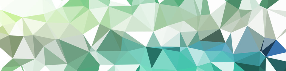 Fototapeta premium Abstract color Low-Polygones Generative Art background illustration