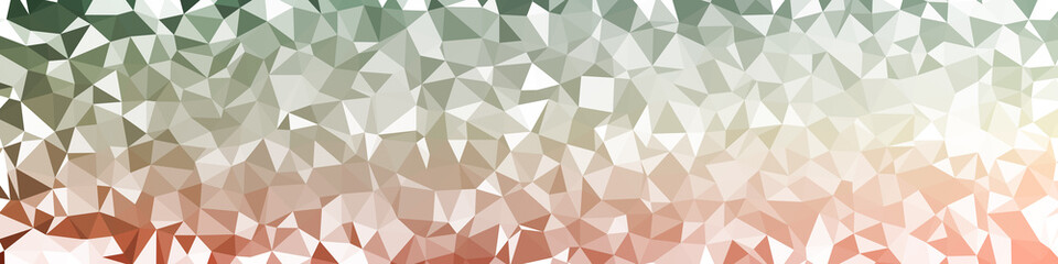 Abstract color Low-Polygones Generative Art background illustration