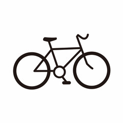 Fototapeta premium bicycle sport icon vector design 