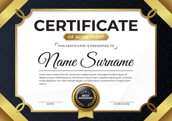 Modern Certificate Design Template