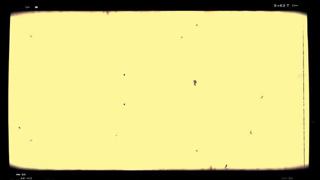 Super 8 film frame loop 