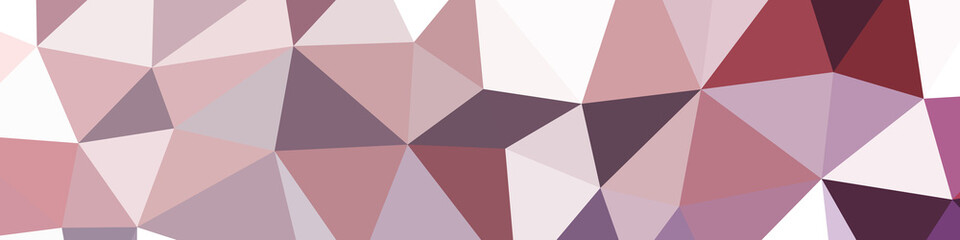 Fototapeta premium Abstract color Low-Polygones Generative Art background illustration