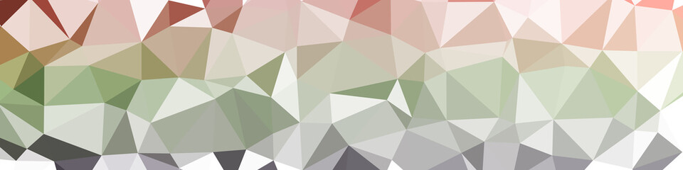 Abstract color Low-Polygones Generative Art background illustration