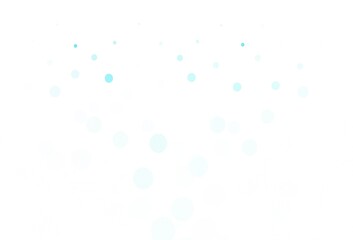 Light Blue, Green vector texture with disks.