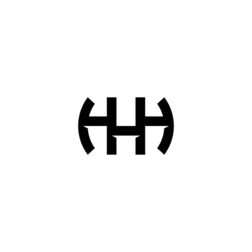 Letter HHH logo or icon design