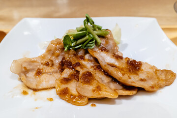 豚の生姜焼き