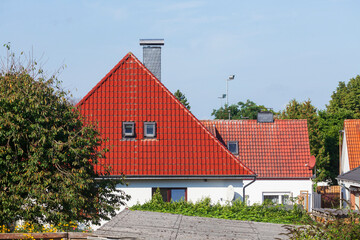 Wohnhaus im Grünen, Elsfleth, Wesermarsch, Niedersachsen, Deutschland