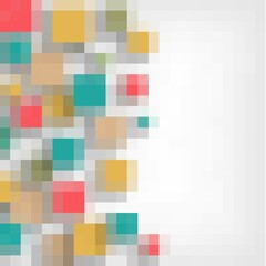 color square background. presentation template. polygonal style. eps 10