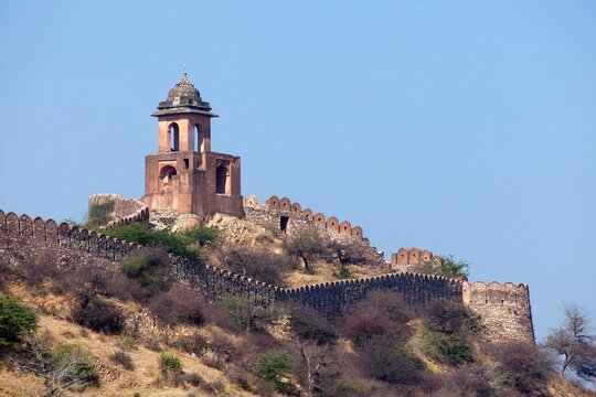 fortification Jaigarh fort Amer Amber Jaipur India