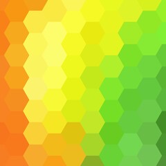 Colorful hexagonal background. polygonal style. eps 10