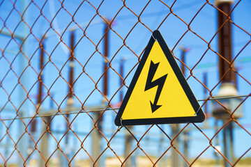 High voltage hazard - obrazy, fototapety, plakaty