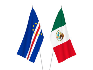 Republic of Cabo Verde and Mexico flags
