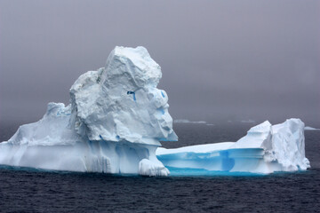Iceberg in the bay on the Fish Islands, Antarctica  