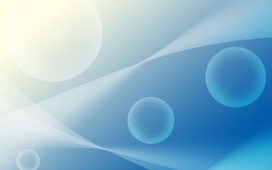 abstract blue curve background illustration.
