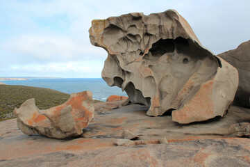 remarkable rocks at kangaroo island (australia)