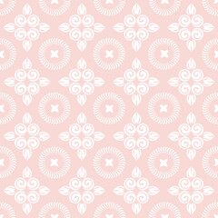 Romantic floral seamless pattern for decoration damask wallpaper,
