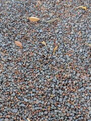 Fondo de piedras y gravilla