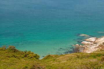 Furugelm Island. Reserve. Beautiful sea.