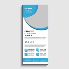 Business Corporate Roll Up Banner Template Design