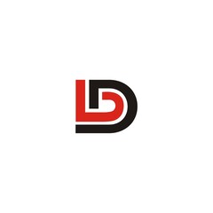 Letter BD Logo Template Vector logo vector symbol vector