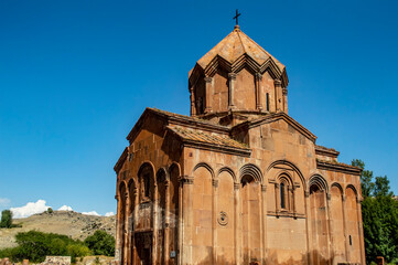 Marmashen monastery, a 10th-century Armenian Christian monastic complex in Shirak province of Armenia - 458044310