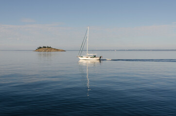 boat ride off vancouver island in Canada