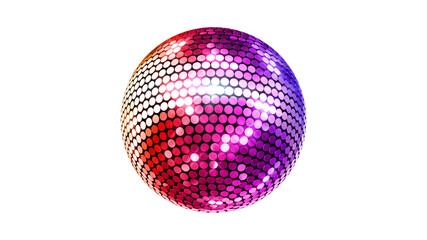Mirror Ball Disco Lights Club Dance Party Background