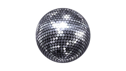 Mirror Ball Disco Lights Club Dance Party Glitter 3D illustration