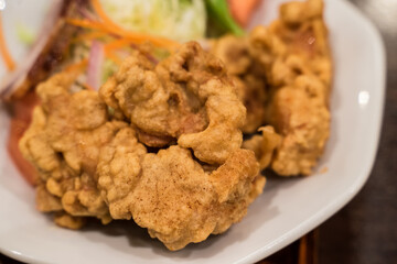 とり天　chicken tempura　Toriten