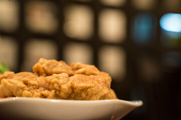 とり天　chicken tempura　Toriten