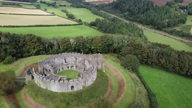 castle near bodmin Cornwall England uk 