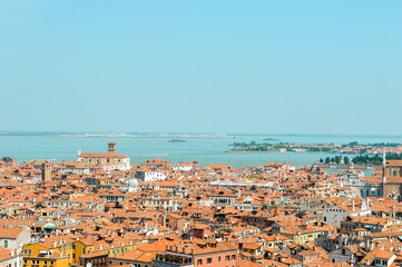 Obraz premium panorama of the old town. Venice