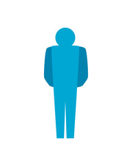 silhouette avatar icon