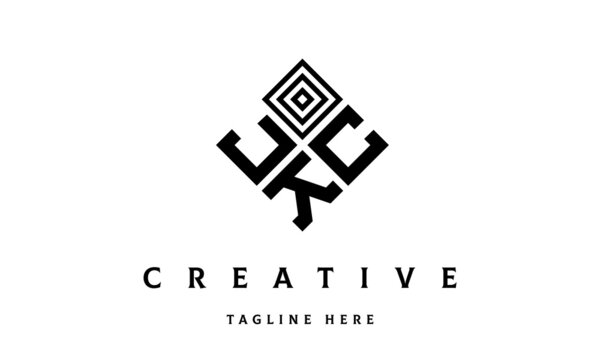 JCK square three latter logo vector