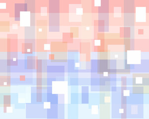 rainbow pastel square hologram background
