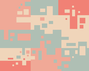 Vintage pastel jigsaw abstract background