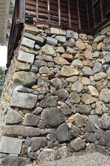 福知山城 天守閣 石垣の転用石