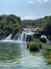 Fototapeta premium waterfall in the forest