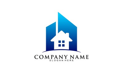 House property modern logo design