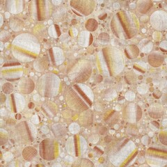 Seamless abstract textured circle pattern for surface print. High quality illustration. Modern grungy polka dot graphic motif. Hipster chic textile swatch. Dots, spots, or orbs. Scrapbook paper design