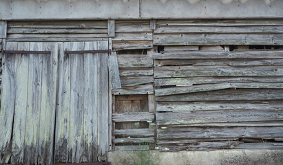 fachada madera