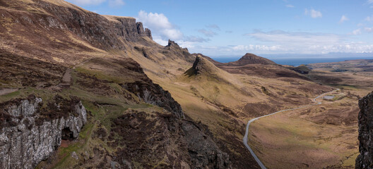 The Quiraing Skye panorama