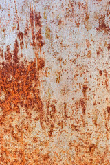 Rust sheet of iron texture