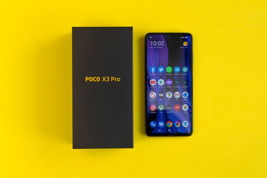 Pocophone X3 PRO by Xiaomi, 20 Sep, 2021, Sao Paulo, Brazil.