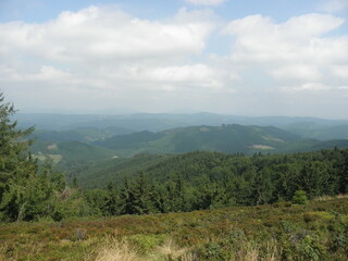 landscape with clouds