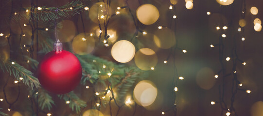 Fototapeta na wymiar Christmas and New years eve Background