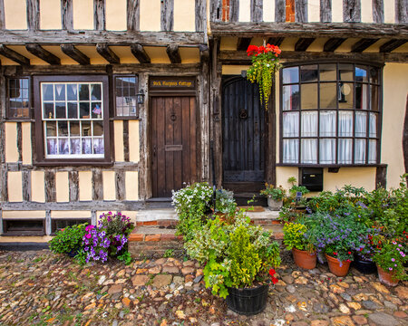 Timber-Framed Cottages in Thaxted, Essex