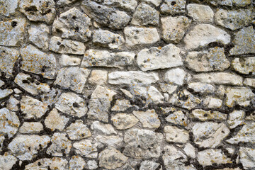 Sehr alte Steinmauer / Texturen / Hintergründe