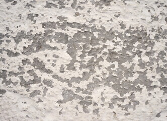Concrete wall with plaster. White cement or stone old texture. Rough  retro surface. Vintage background for designers.	